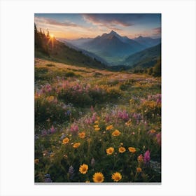 Sunset Symphony Canvas Print