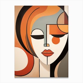 Abstract Of A Woman 10 Canvas Print