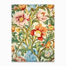 Floral Wallpaper 154 Canvas Print