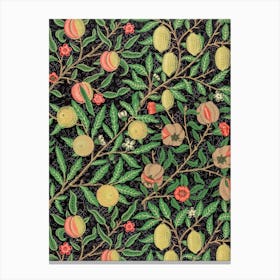 Fruit Pattern, William Morris Canvas Print