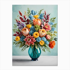 Ftd Bouquet Canvas Print