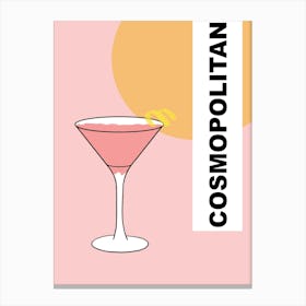 Cosmopolitan Cocktail  Canvas Print