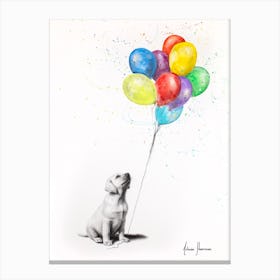 Proud Puppy Canvas Print