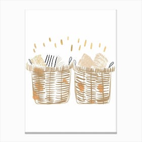 Baskets 1 Canvas Print