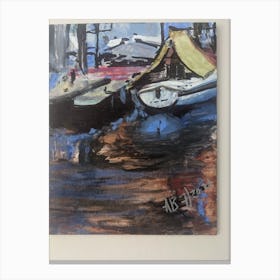 Perth Sailing  Canvas Print