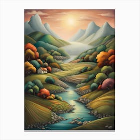 Landscape 7 Canvas Print