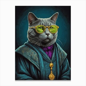 Harry Potter Cat 1 Canvas Print