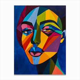 Woman'S Face 51 Canvas Print