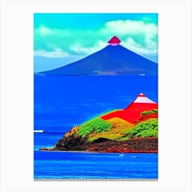 Pico Island Portugal Pop Art Photography Tropical Destination Canvas Print
