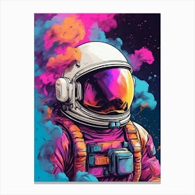 Space Is Smoke Canvas Print