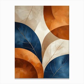 Abstract Leaves Canvas Print 14 Canvas Print