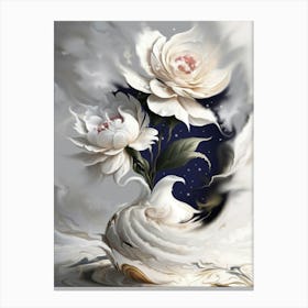 The Scent Of Gardenias 1 Canvas Print