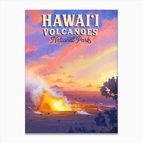 Hawaii Volcanoes National Park 1 Canvas Print
