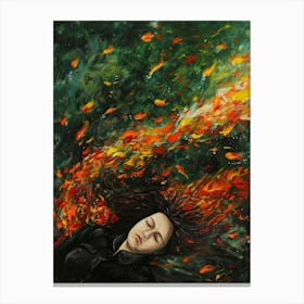 Dreaming Of Fire Canvas Print