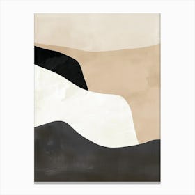 Harmony In Patterns Minimalist Style Canvas Print