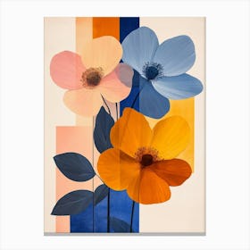 Three Flowers 1 Canvas Print