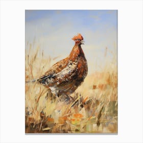Bird Painting Pheasant 5 Canvas Print
