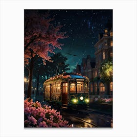 Night In The City 4 Canvas Print