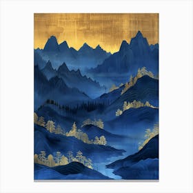 Chinese Mountains 24 Canvas Print