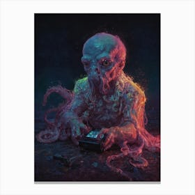 Octopus 34 Canvas Print