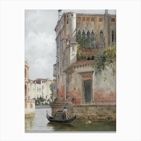 Palazzo, Italy Antonietta Brandeis Canvas Print