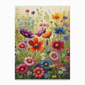 Wildflowers 1 Canvas Print