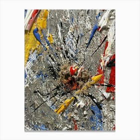 Splatter 5 Canvas Print