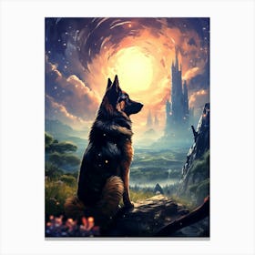 German Shepherd Canvas Print