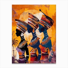 African Woman African Culture 2 Canvas Print