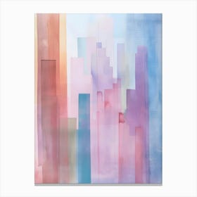 Abstract Cityscape 3 Canvas Print