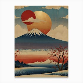 Japanese Print Canvas Print