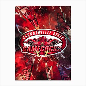 Jacksonville State Gamecocks 1 Canvas Print