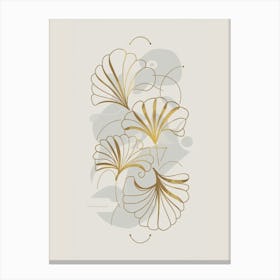 Gold Leaf Canvas Print