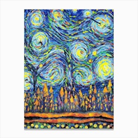 Starry Night 222 Canvas Print