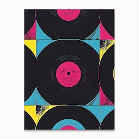 Vinyl Record Wall Art Canvas Print