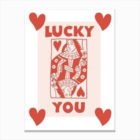 Lucky You 27 Canvas Print