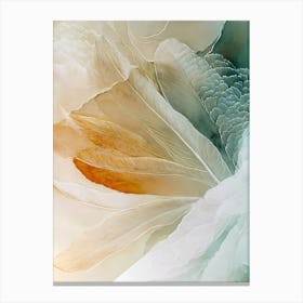 Abstract Feathers Canvas Print