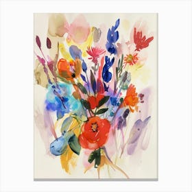 Bouquet Of Flowers 4 Canvas Print