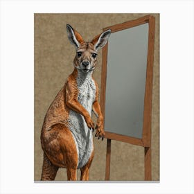 Kangaroo 8 Canvas Print