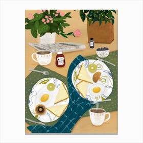 Breakfast Time Canvas Print