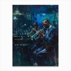 Jazz Musicians Canvas Print