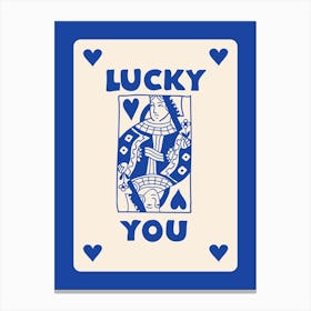 Lucky You 7 Canvas Print