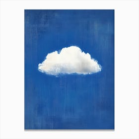 Cloud Wall Art Painting Blue Sky Print Canvas Print