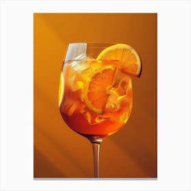 Aperol Spritz Art Print Canvas Print