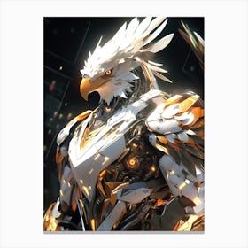 Robot Eagle Canvas Print