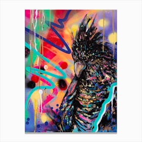 Black Cockatoo Canvas Print