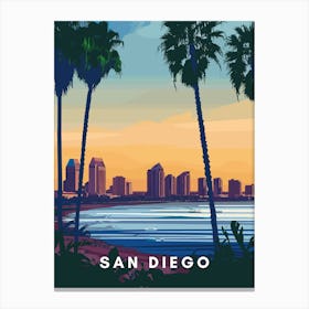 San Diego, California Canvas Print