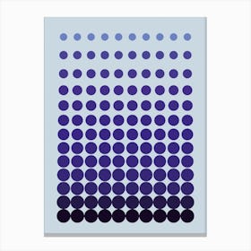 Retro Dots 3 Canvas Print