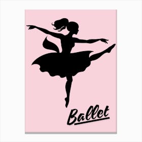 Ballet Dancer Canvas Print