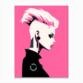 Barbenheimer punk art Canvas Print